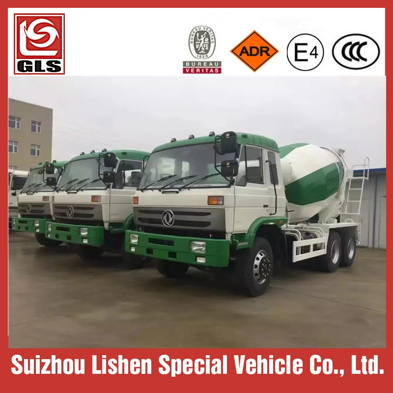 Dongfeng 6X4 Truck Mounted Automatic Concrete Mixer Vehicle