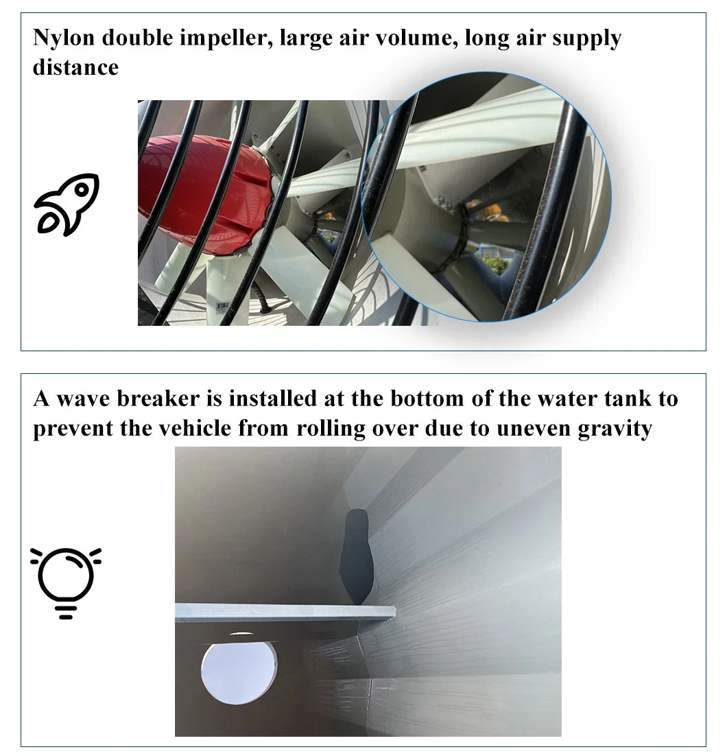 Vehicle-Mounted Fog Water for Agriculture Feldspar Dust Suppression Cannon