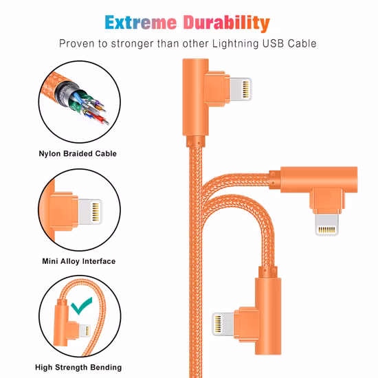 iPhone 用 USB ケーブル充電ケーブル USB からライトニング ケーブル急速充電器 iPhone ケーブル iPhone 13 充電ケーブル高品質ライトニング ケーブル工場直接