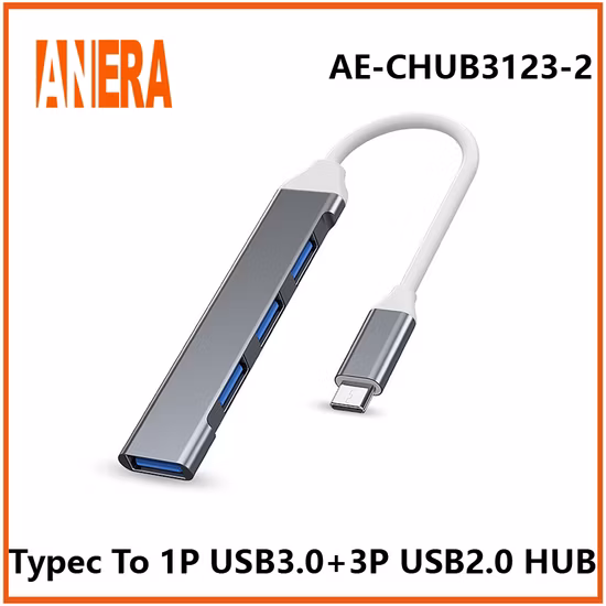 Anera 工場直接高速マルチタイプ C 3.1 に 4 ポート USB3.0 USB2.0 ハブ USBc 4 ポートハブ MacBook Pro ノートブック用